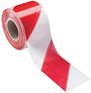 Ruban de 500metres prevention Rouge et blanc